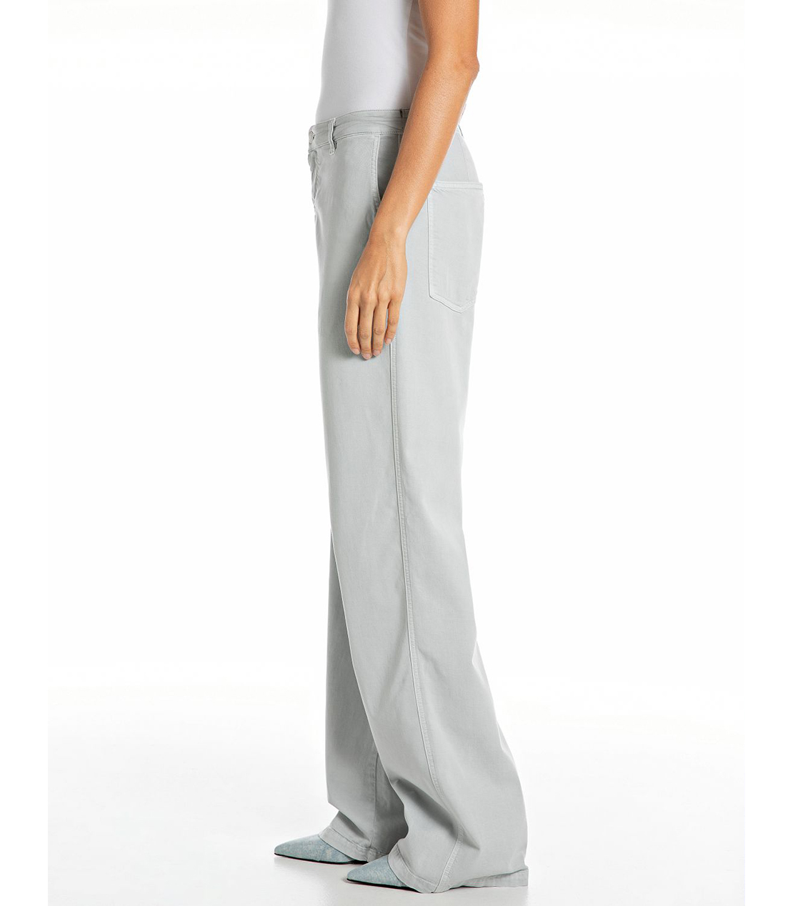 ストレッチストレートパンツ 詳細画像 ライトグレー 3